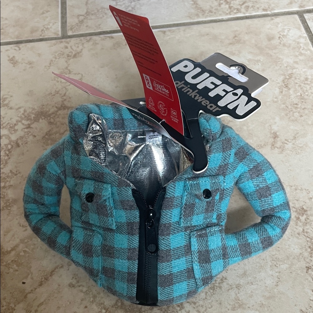 Puffin drinkwear The Lumberjack can cooler koozie